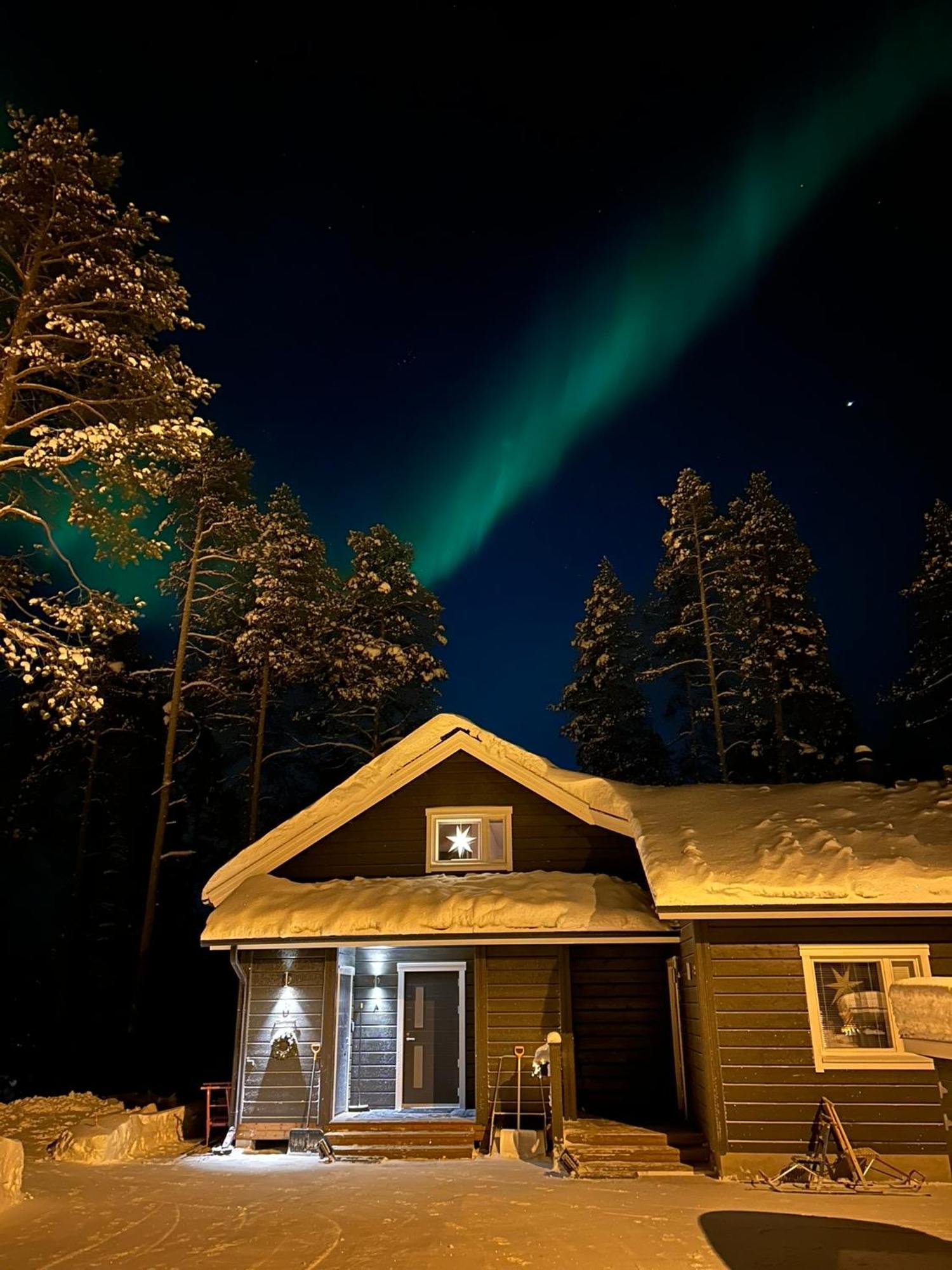Villa Lumihelmi A & B Äkäslompolo Buitenkant foto
