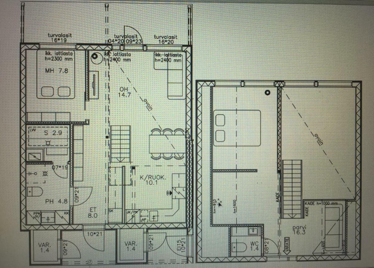 Villa Lumihelmi A & B Äkäslompolo Buitenkant foto